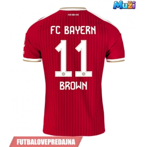 Lacne Muži Futbalové dres Bayern Munich Nathaniel Brown #11 2026-27 Krátky Rukáv - Domáci
